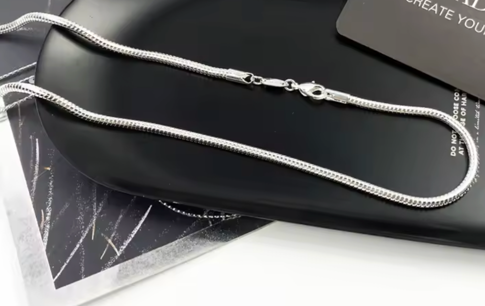 3mm Snake Chain Necklace