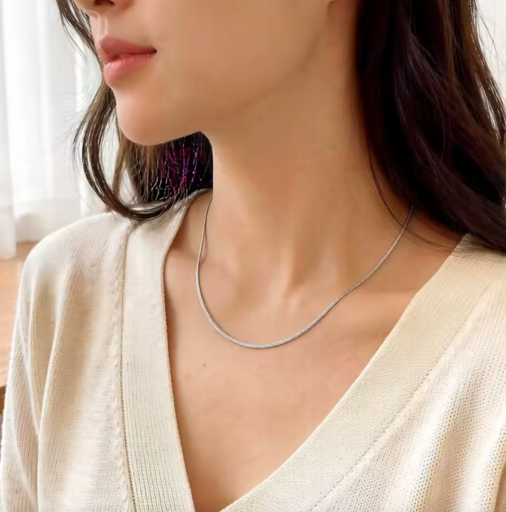 3mm Snake Chain Necklace