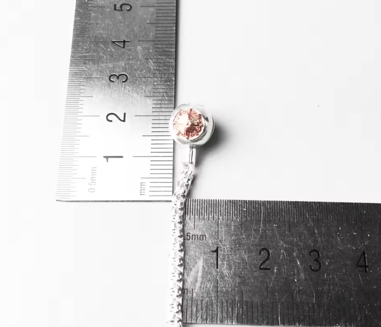 Basic Rose Gold 925 Sterling Silver Strand Necklace
