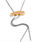 Stainless Steel Geometric Adjustable Long Sweater Chain Necklace