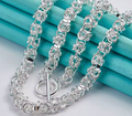 925 Sterling Silver Multi Ring Necklace for Women